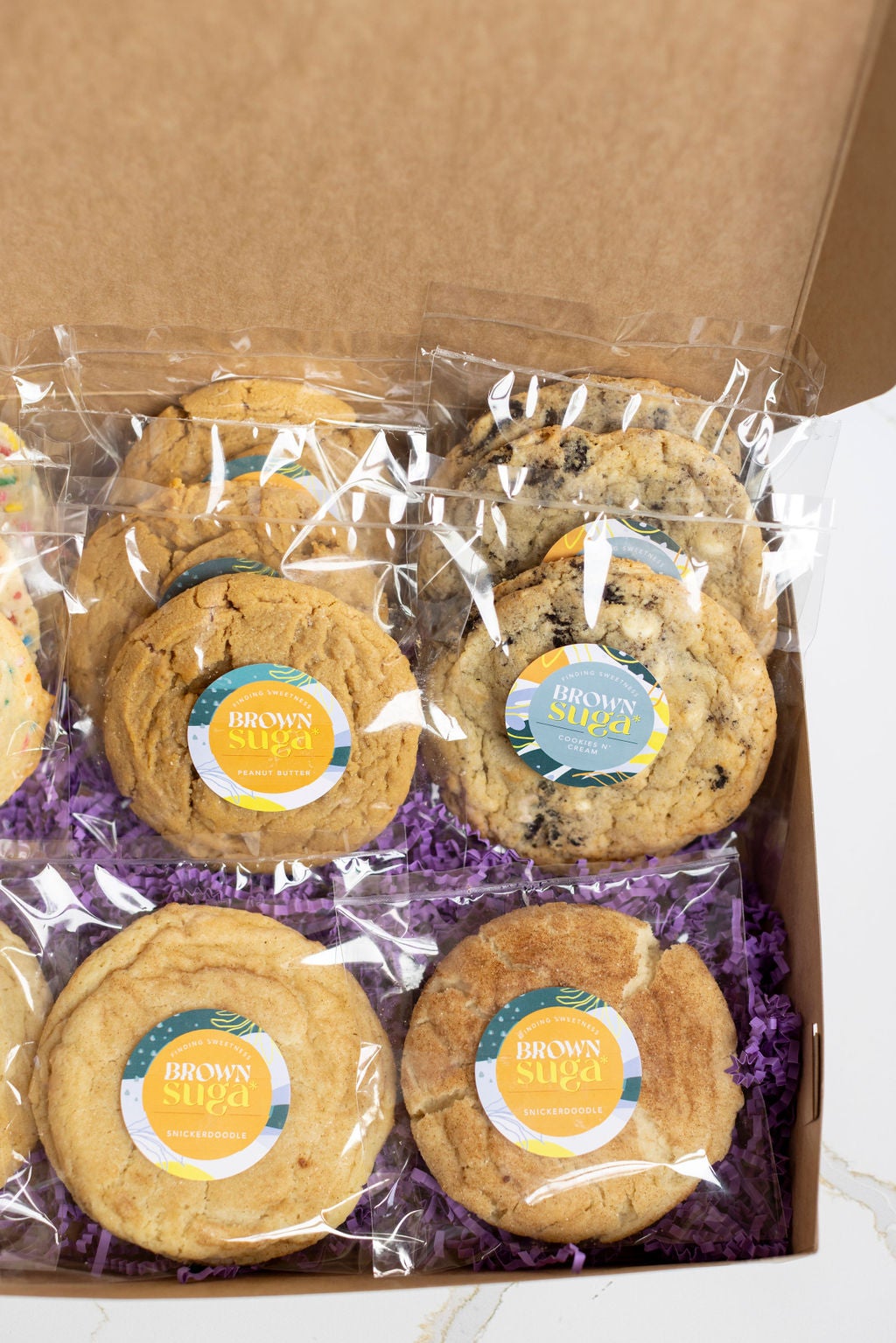Assorted Cookie Box (12 Count) | Brown Suga*