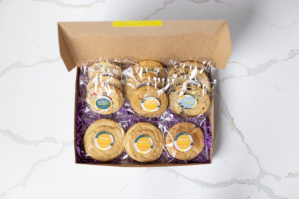 Assorted Cookie Box (12 Count) | Brown Suga*